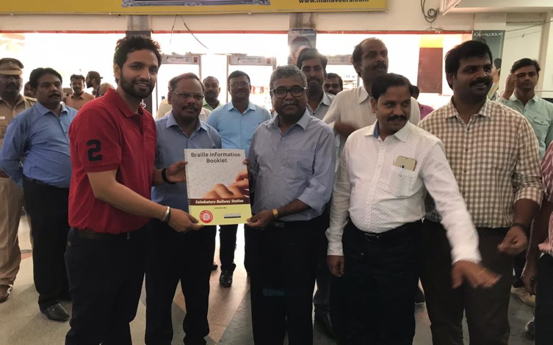 Coimbatore Railway Station becomes visually challenged-friendly