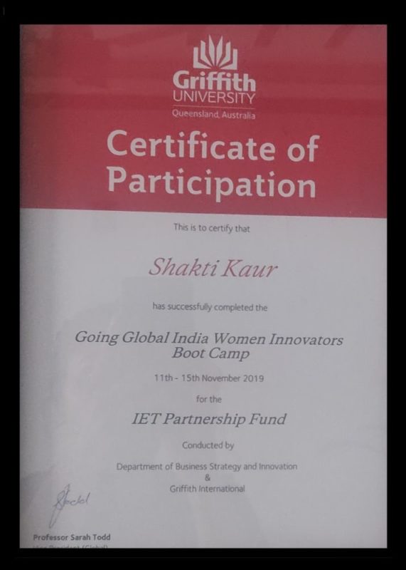"Going Global Indian Women Innovators"