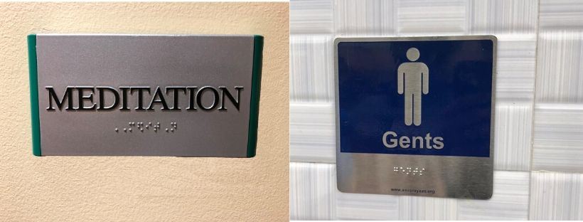 Braille Signs Braille Signs