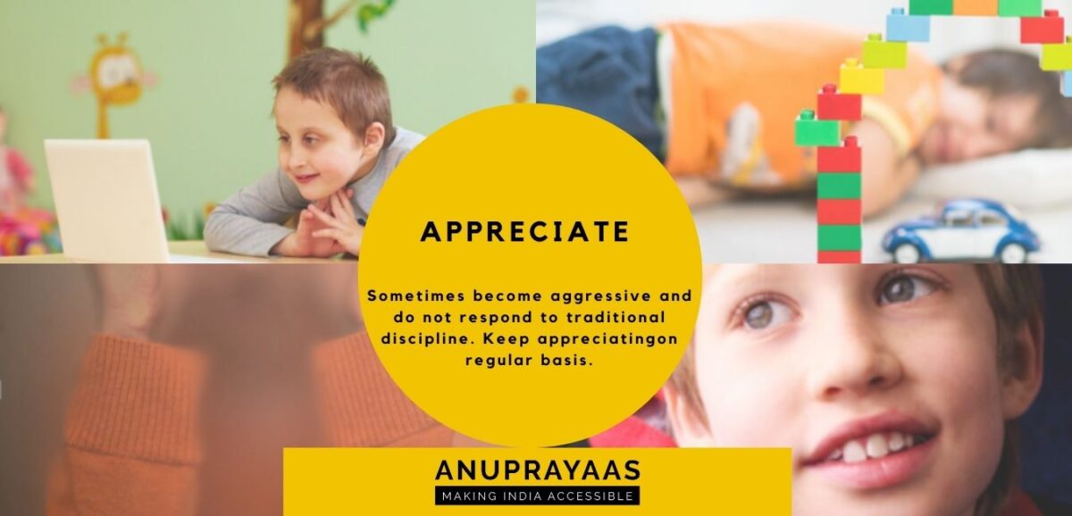 Appreciate Your child helps in motivation also. appreciate