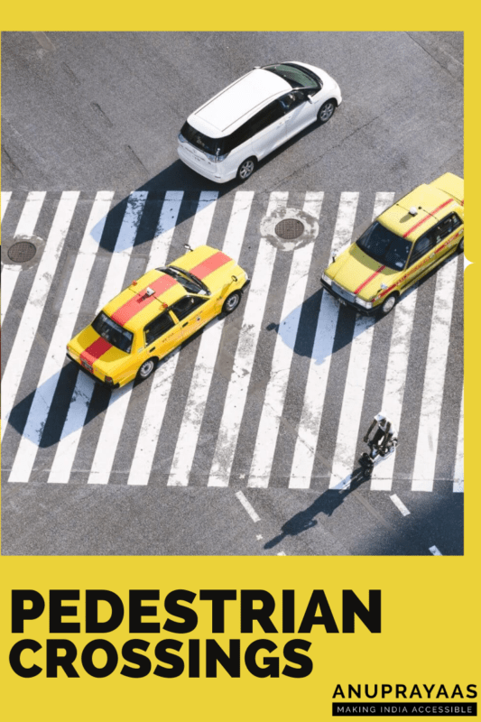 Pedestrian Crossing- mobility challenges Mobility challenges in the life of a person with visual impairement