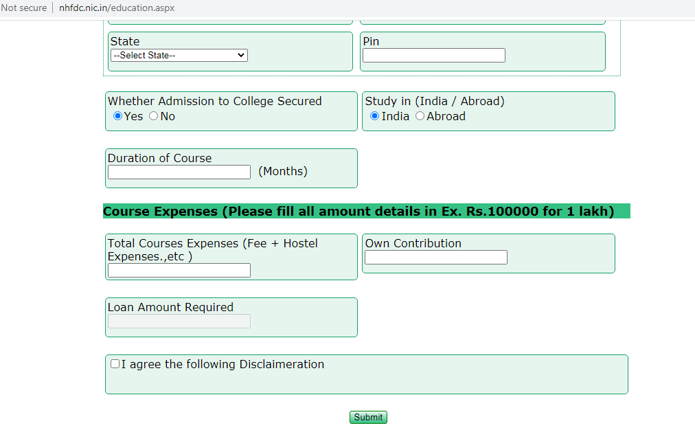 Student Loan for a Person with a disability