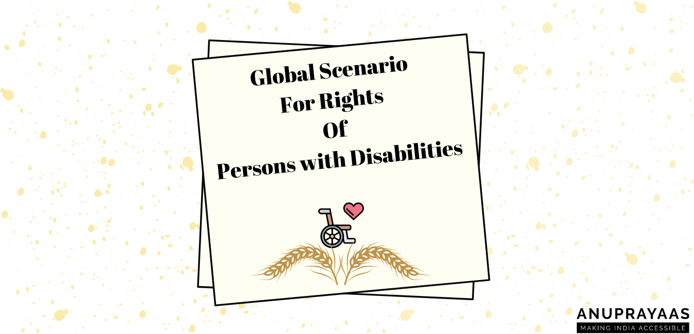 Rights for Persons With Disabilities Global Scenerio of human rights