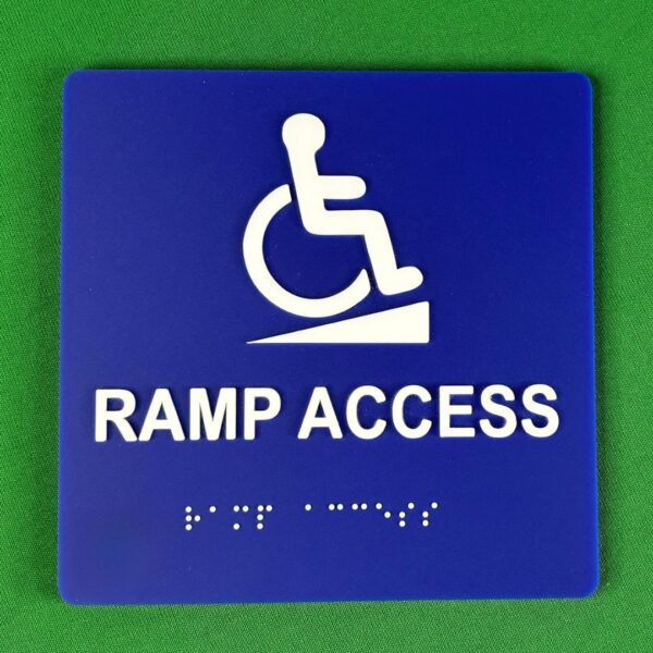 Acrylic Braille Signs with 3M at Back | Peel and Stick - Image 2