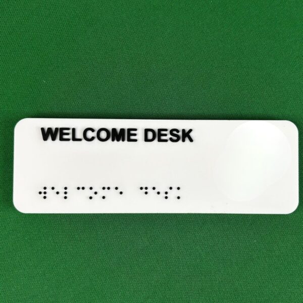 Acrylic Braille Signs with 3M at Back | Peel and Stick - Image 3