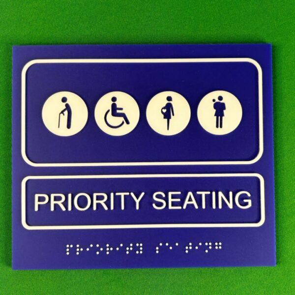 Acrylic Braille Signs with 3M at Back | Peel and Stick - Image 4