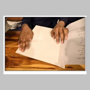 Braille Menu Cards With Audio– Making Dining Inclusive