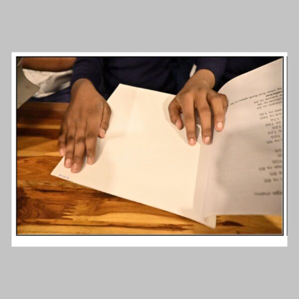 Braille Menu Cards With Audio– Making Dining Inclusive