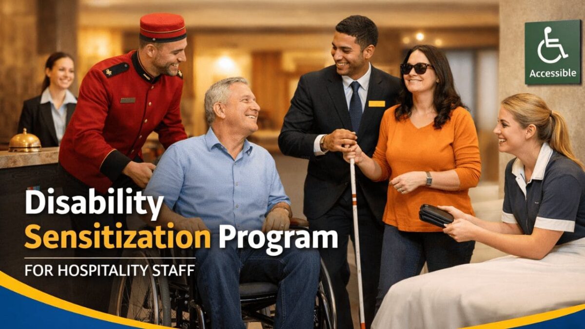 Disability Sensitization Program For Hospitality Staff